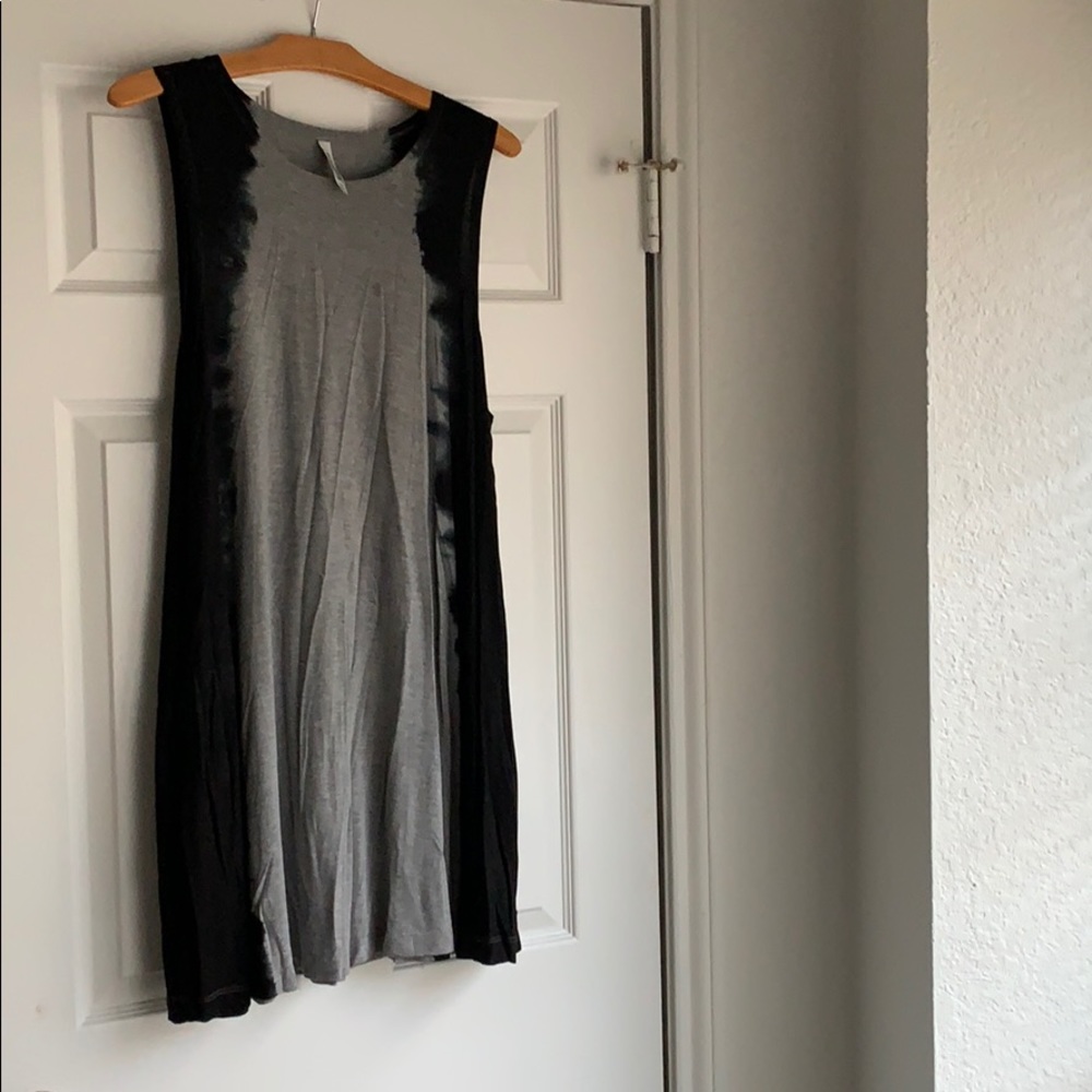 RVCA tie dye super-soft jersey knit swing dress